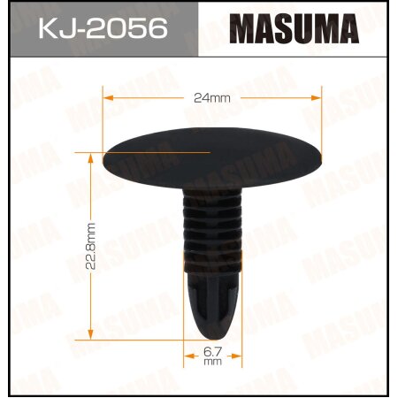 Клипса пластиковая Masuma, KJ-2056