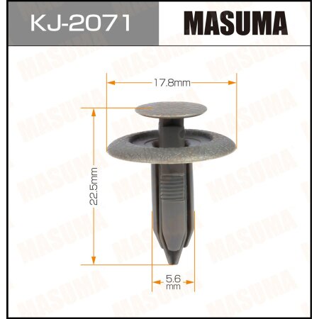 Клипса пластиковая Masuma, KJ-2071