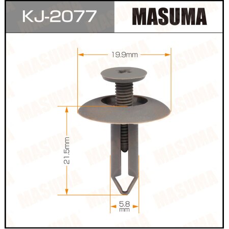 Клипса пластиковая Masuma, KJ-2077