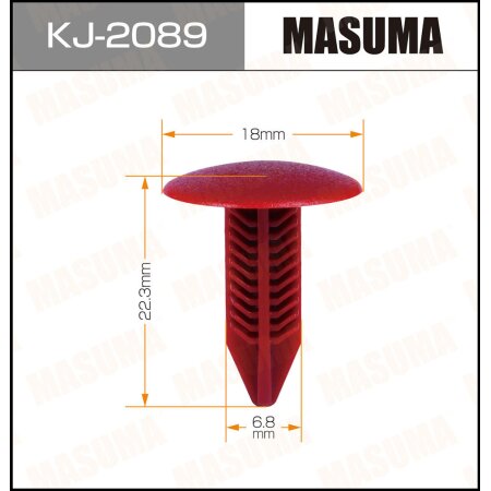 Клипса пластиковая Masuma, KJ-2089