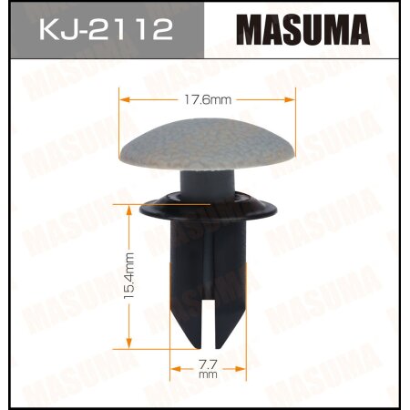 Клипса пластиковая Masuma, KJ-2112