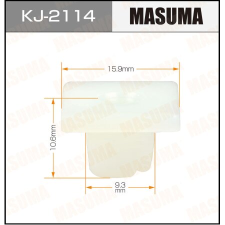 Клипса пластиковая Masuma, KJ-2114