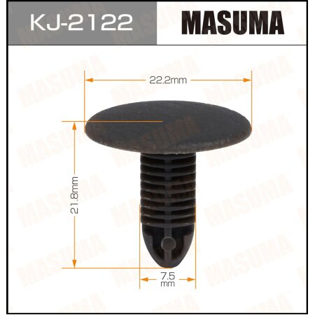 Клипса пластиковая Masuma, KJ-2122