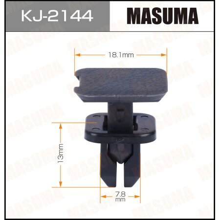 Клипса пластиковая Masuma, KJ-2144