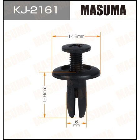 Клипса пластиковая Masuma, KJ-2161