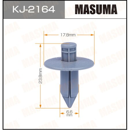 Клипса пластиковая Masuma, KJ-2164