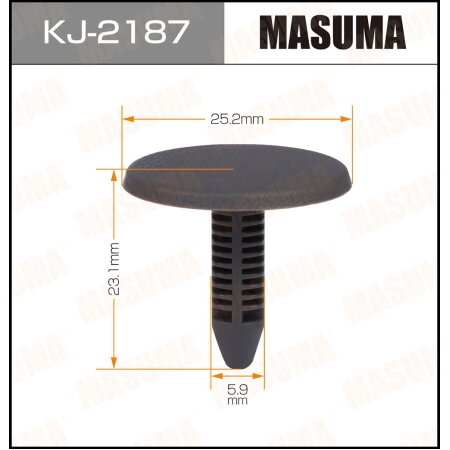 Клипса пластиковая Masuma, KJ-2187