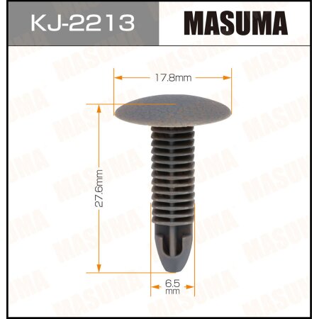 Клипса пластиковая Masuma, KJ-2213
