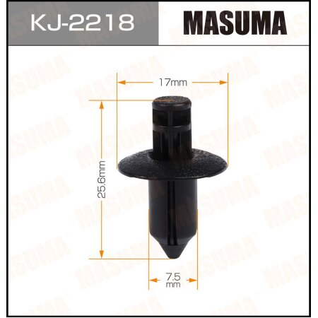Клипса пластиковая Masuma, KJ-2218