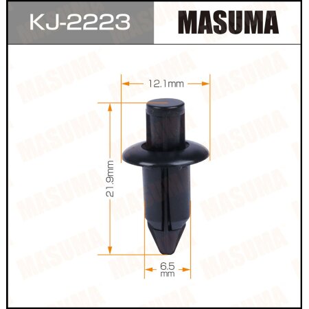 Клипса пластиковая Masuma, KJ-2223
