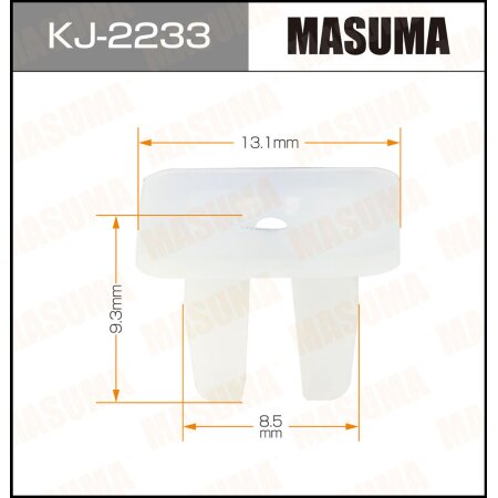 Клипса пластиковая Masuma, KJ-2233