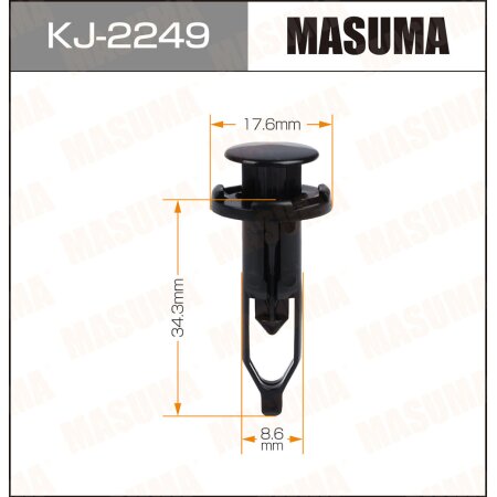 Клипса пластиковая Masuma, KJ-2249