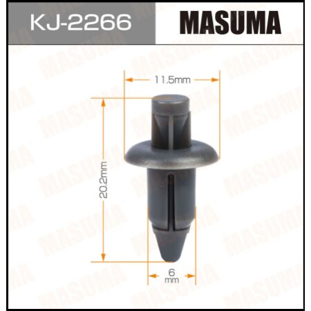 Клипса пластиковая Masuma, KJ-2266