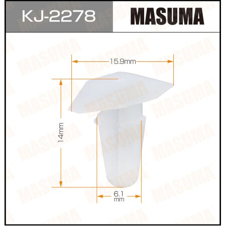 Клипса пластиковая Masuma, KJ-2278