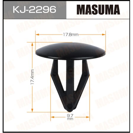 Клипса пластиковая Masuma, KJ-2296