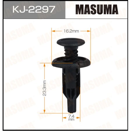 Клипса пластиковая Masuma, KJ-2297