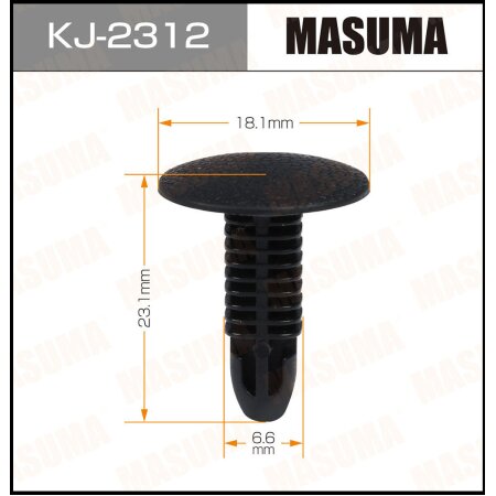 Клипса пластиковая Masuma, KJ-2312