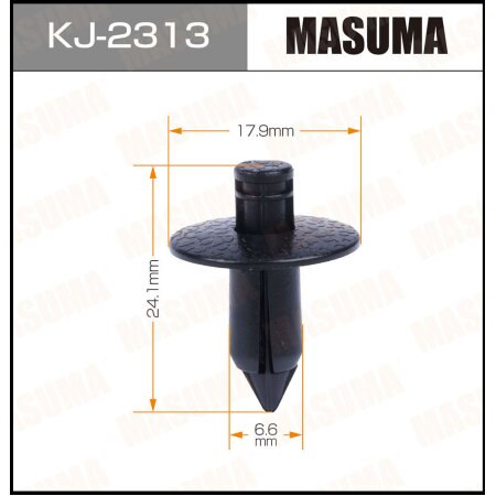 Клипса пластиковая Masuma, KJ-2313