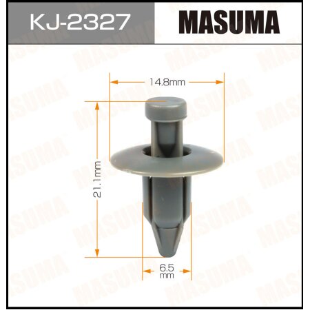 Клипса пластиковая Masuma, KJ-2327