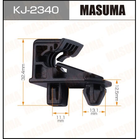 Клипса пластиковая Masuma, KJ-2340