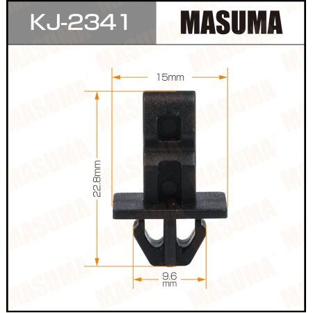 Клипса пластиковая Masuma, KJ-2341