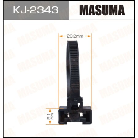 Клипса пластиковая Masuma, KJ-2343