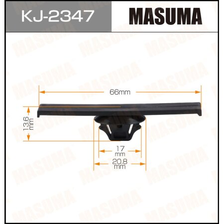 Клипса пластиковая Masuma, KJ-2347