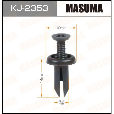 Клипса пластиковая Masuma, KJ-2353