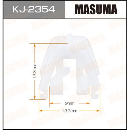 Клипса пластиковая Masuma, KJ-2354