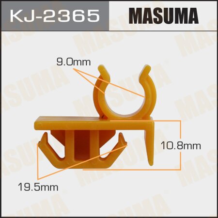 Клипса пластиковая Masuma, KJ-2365