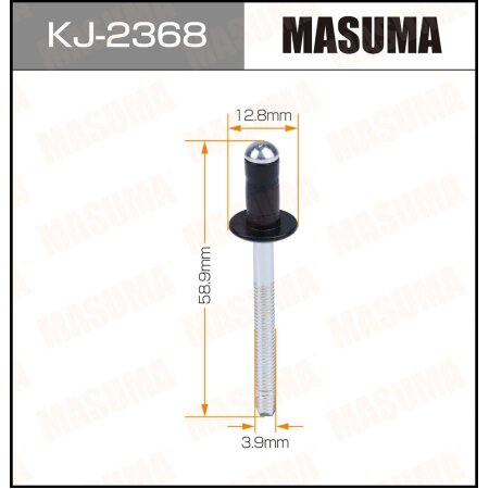 Заклёпка стальная Masuma, KJ-2368