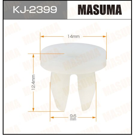 Клипса пластиковая Masuma, KJ-2399