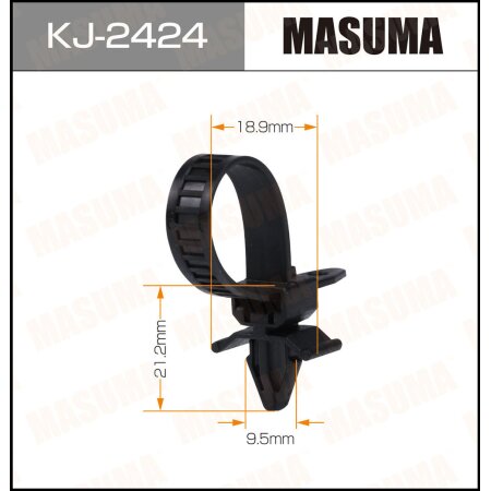 Клипса пластиковая Masuma, KJ-2424