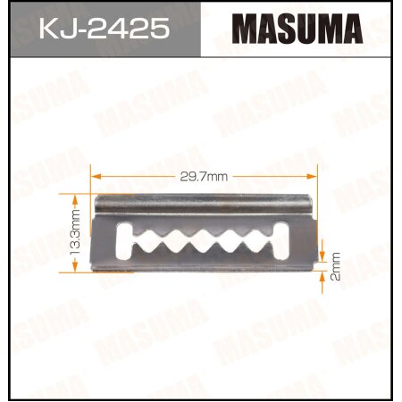 Клипса пластиковая Masuma, KJ-2425