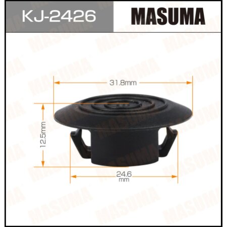 Клипса пластиковая Masuma, KJ-2426