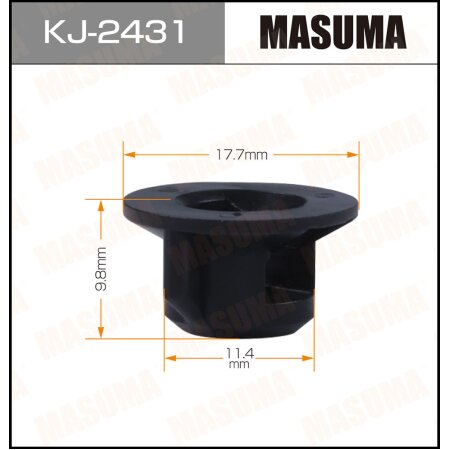 Клипса пластиковая Masuma, KJ-2431