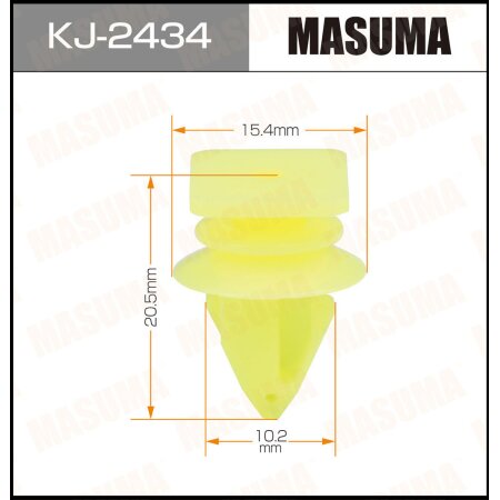 Клипса пластиковая Masuma, KJ-2434