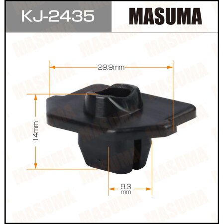 Клипса пластиковая Masuma, KJ-2435