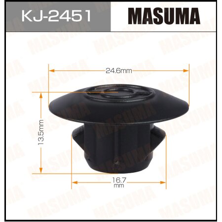 Клипса пластиковая Masuma, KJ-2451