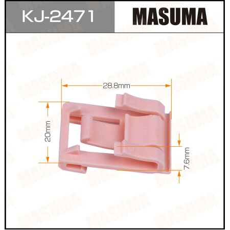Клипса пластиковая Masuma, KJ-2471