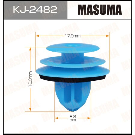 Клипса пластиковая Masuma, KJ-2482