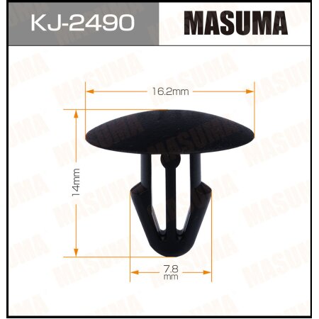 Клипса пластиковая Masuma, KJ-2490