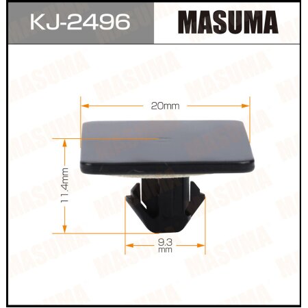 Клипса пластиковая Masuma, KJ-2496