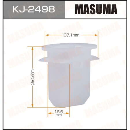Клипса пластиковая Masuma, KJ-2498