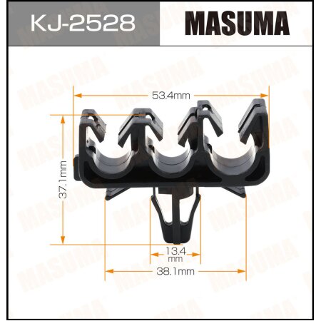 Клипса пластиковая Masuma, KJ-2528