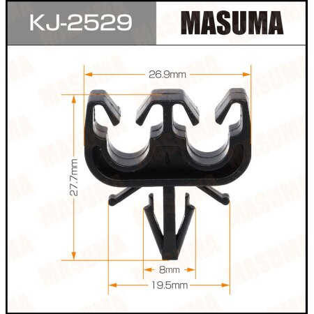 Клипса пластиковая Masuma, KJ-2529