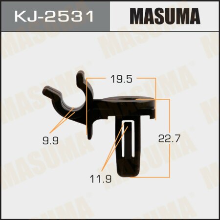 Клипса пластиковая Masuma, KJ-2531