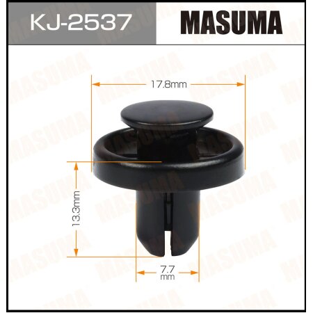 Клипса пластиковая Masuma, KJ-2537