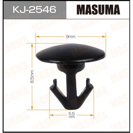 Клипса пластиковая Masuma, KJ-2546