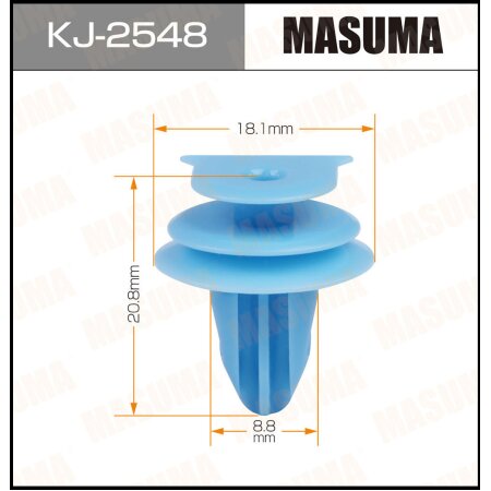 Клипса пластиковая Masuma, KJ-2548